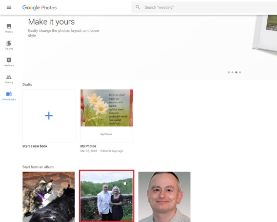 Use Your Photo Albums