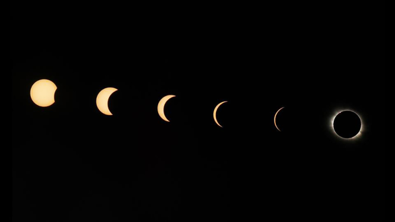 Total Solar Eclipse Composite