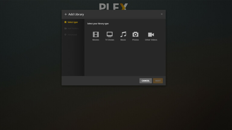 Install the Plex Media