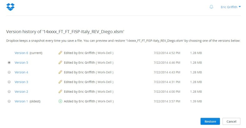 Access via Web for Old Versions