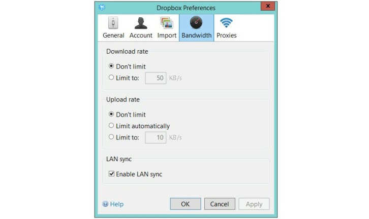 Sync Files Over LAN, not Internet