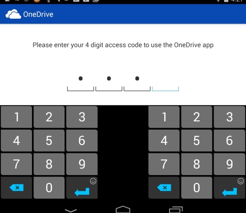 Set Up PIN Code on Mobile