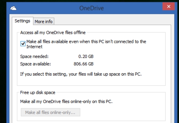 Read OneDrive Files Offline