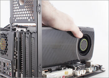 12) Install the Video Card