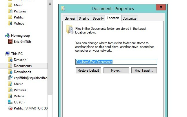 Make Dropbox Your My Documents