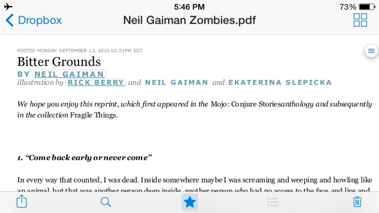 Mobile Favorites Are Local