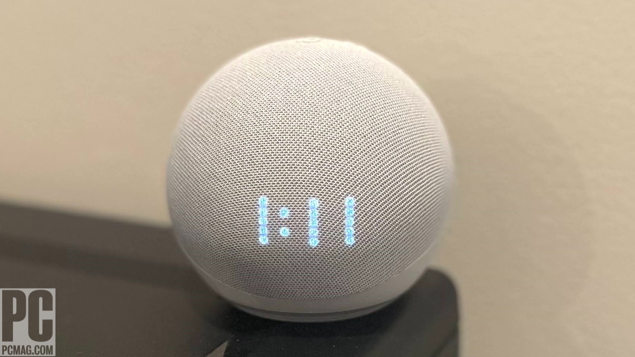 Amazon Echo Dot With Clock (5th Gen, 2022 Release)