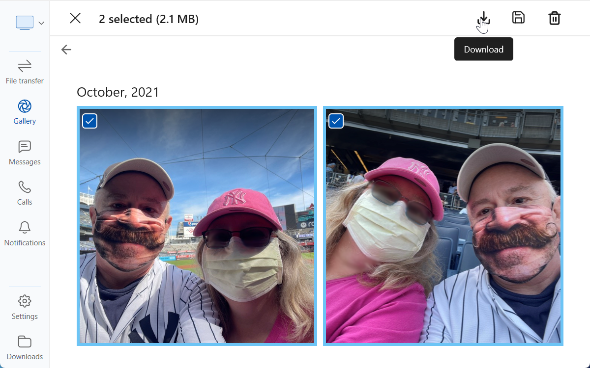 View Photos From Your Phone