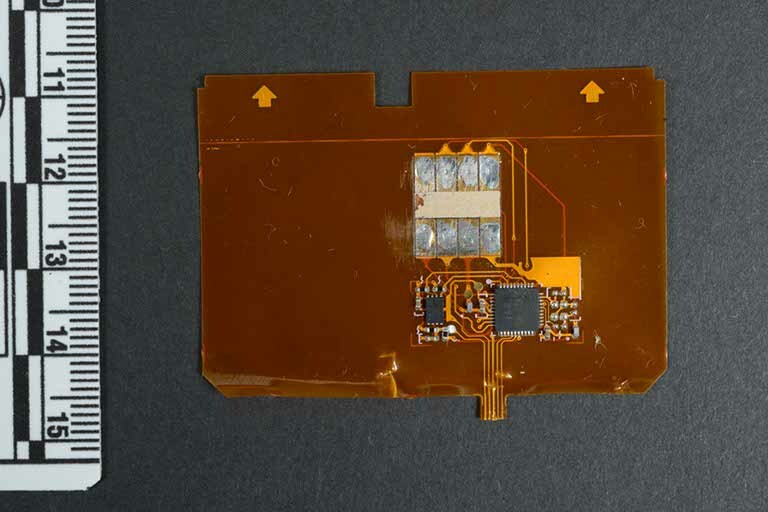 Shimmer circuitry on a tiny plastic card