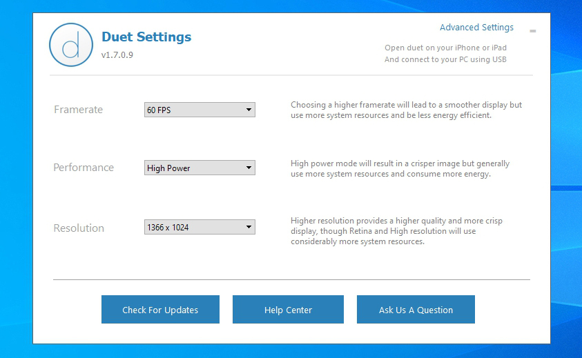 duet display program