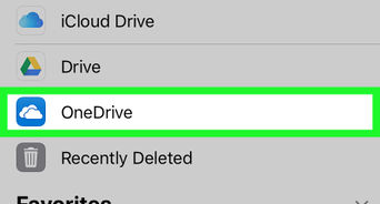 Add OneDrive to the Files App on iPhone or iPad