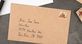 Address Envelopes With Attn