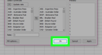 Create a Currency Converter With Microsoft Excel