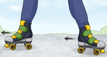 Do Tricks on Roller Skates