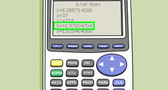 Find Standard Deviation on the TI–84