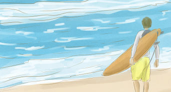 Stand Up on a Surfboard