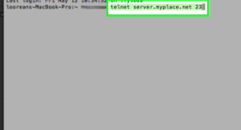 Use Telnet on Mac OS X