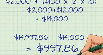 Work out Compound Interest on Savings