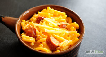 Cook Packaged Macaroni and Cheese
