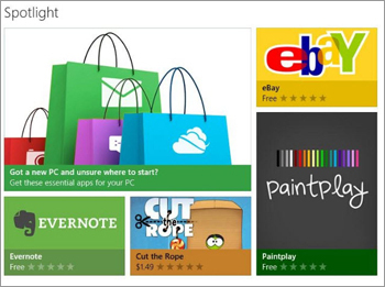 Window 8 will have an app store called the Windows Store