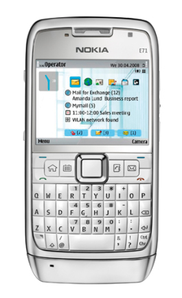 Nokia E71 (Sept. 2008)