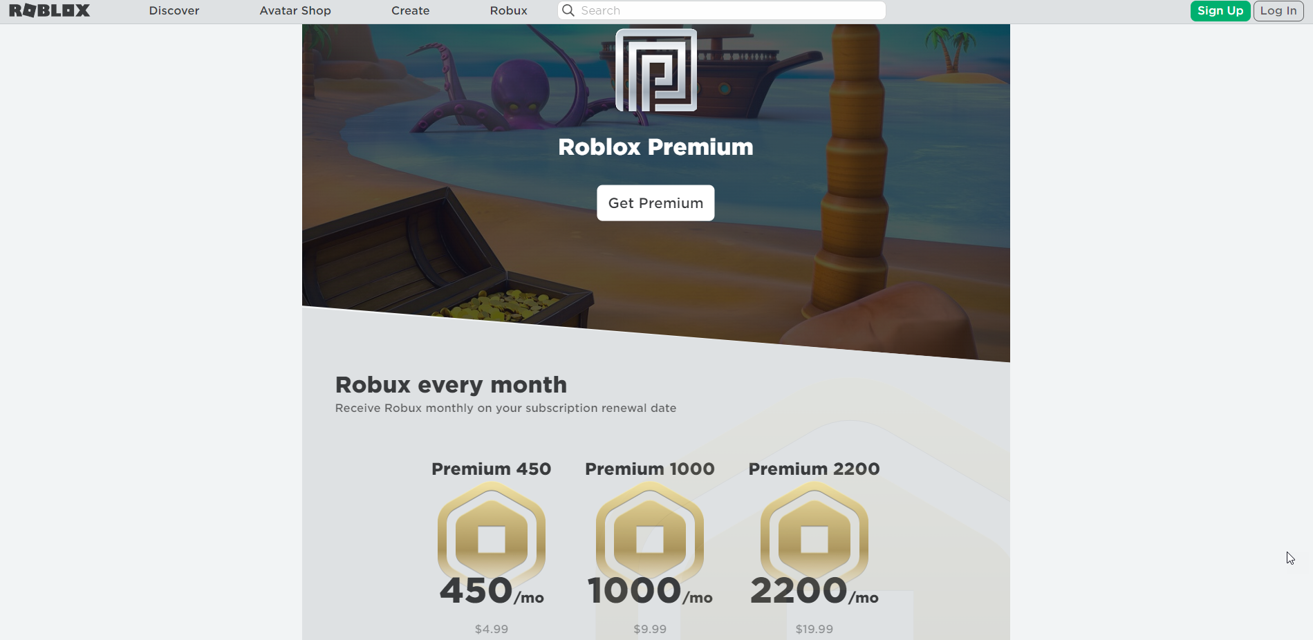 Roblox Premium Plan