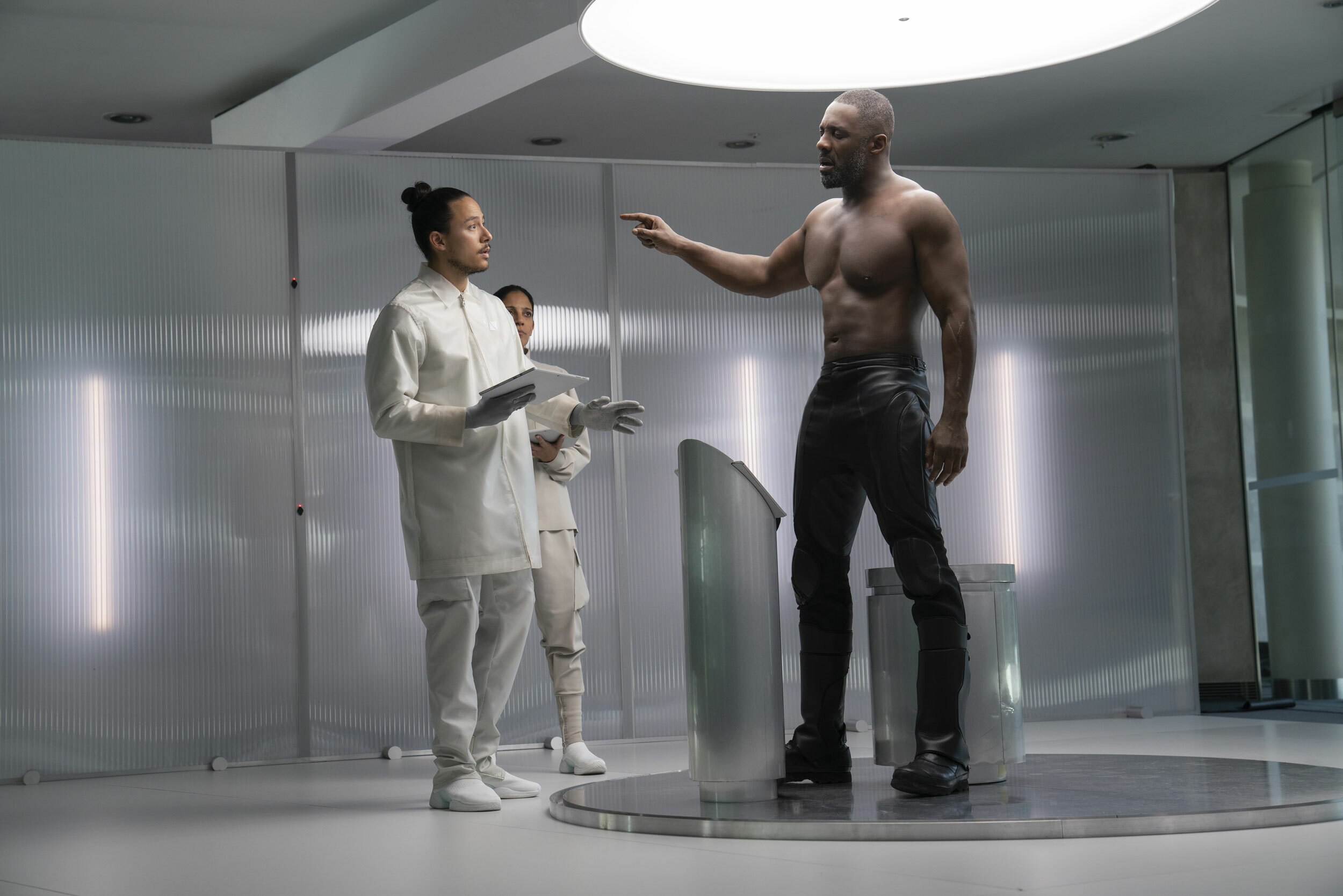 Idris Elba as Brixton Lorr in Fast & Furious Presents: Hobbs & Shaw