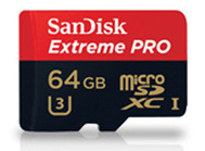 Sandisk Extreme Pro MicroSD Card