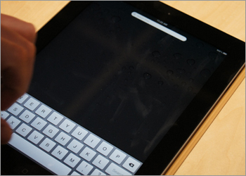 iPad 2 Portrait Keybaord