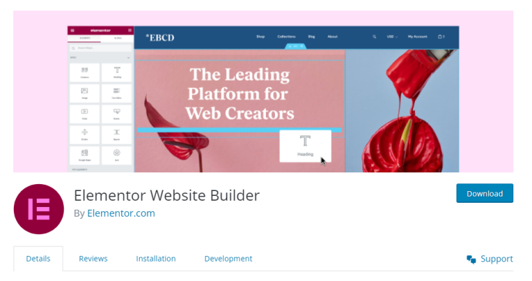 Elementor Website Builder Image