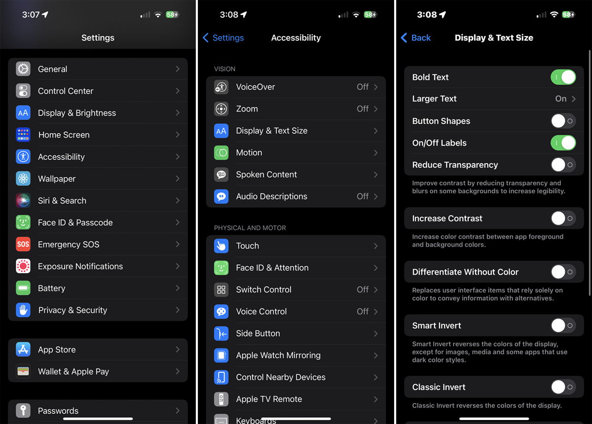 Tweak the Color Contrast
