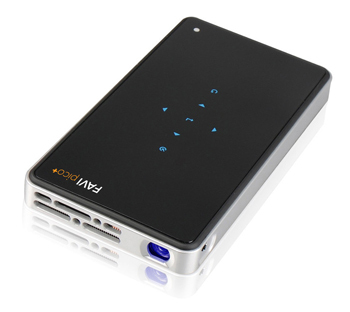 Favi J6-LED-Pico Projector with Miracast and AirPlay