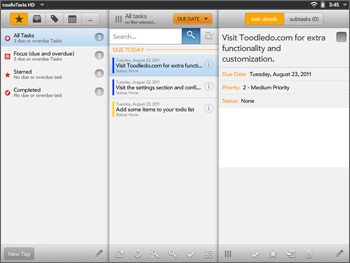 ToodleTasks HD ($4.99)