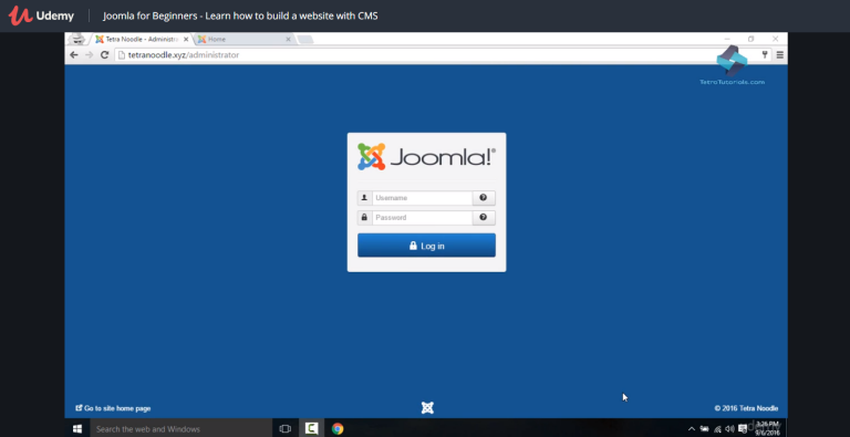 Joomla for Beginners