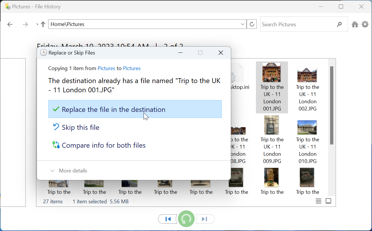 Replace the existing file