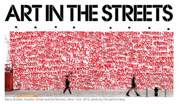 Street Art Comes in from the Cold