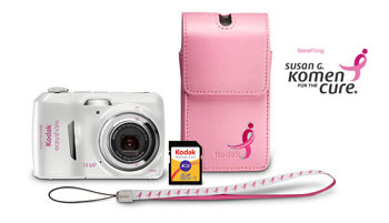 Kodak EasyShare C1530 Camera Bundle, Susan G. Komen Edition 