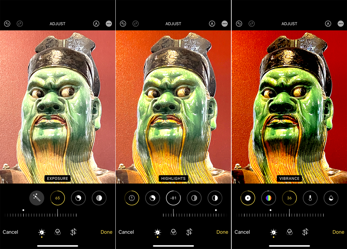 Adjust each attribute separately
