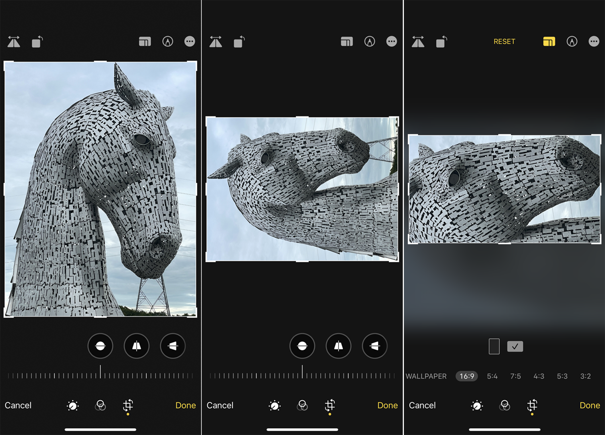 Change the Orientation and Aspect Ratio of a Photo