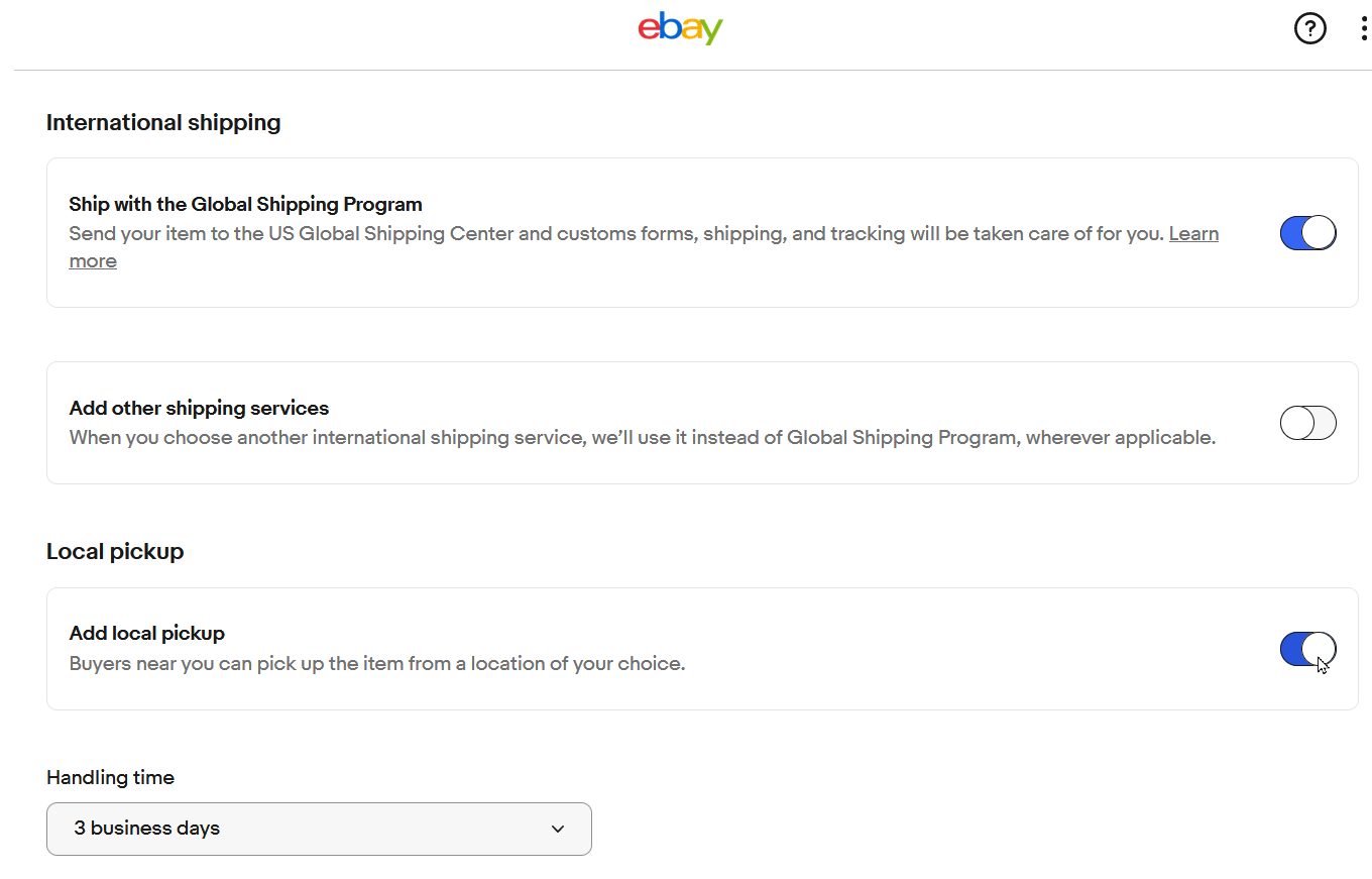 Try Local Pickup for Items You Can’t Ship