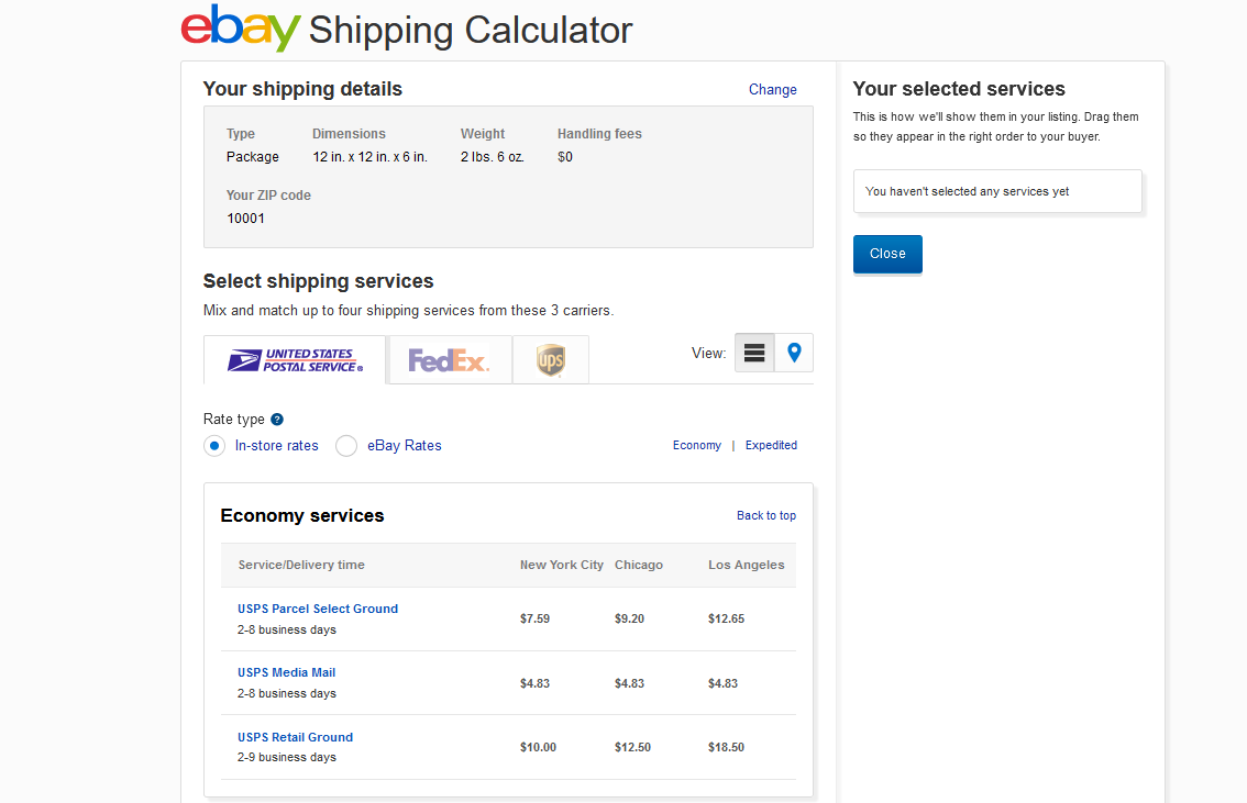 Weigh Your Item in its Shipping Package