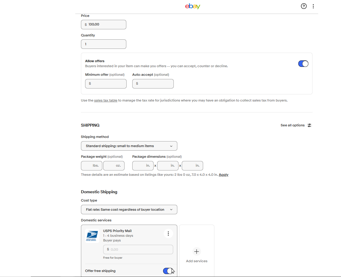 Try Different Options on Items That Won’t Sell
