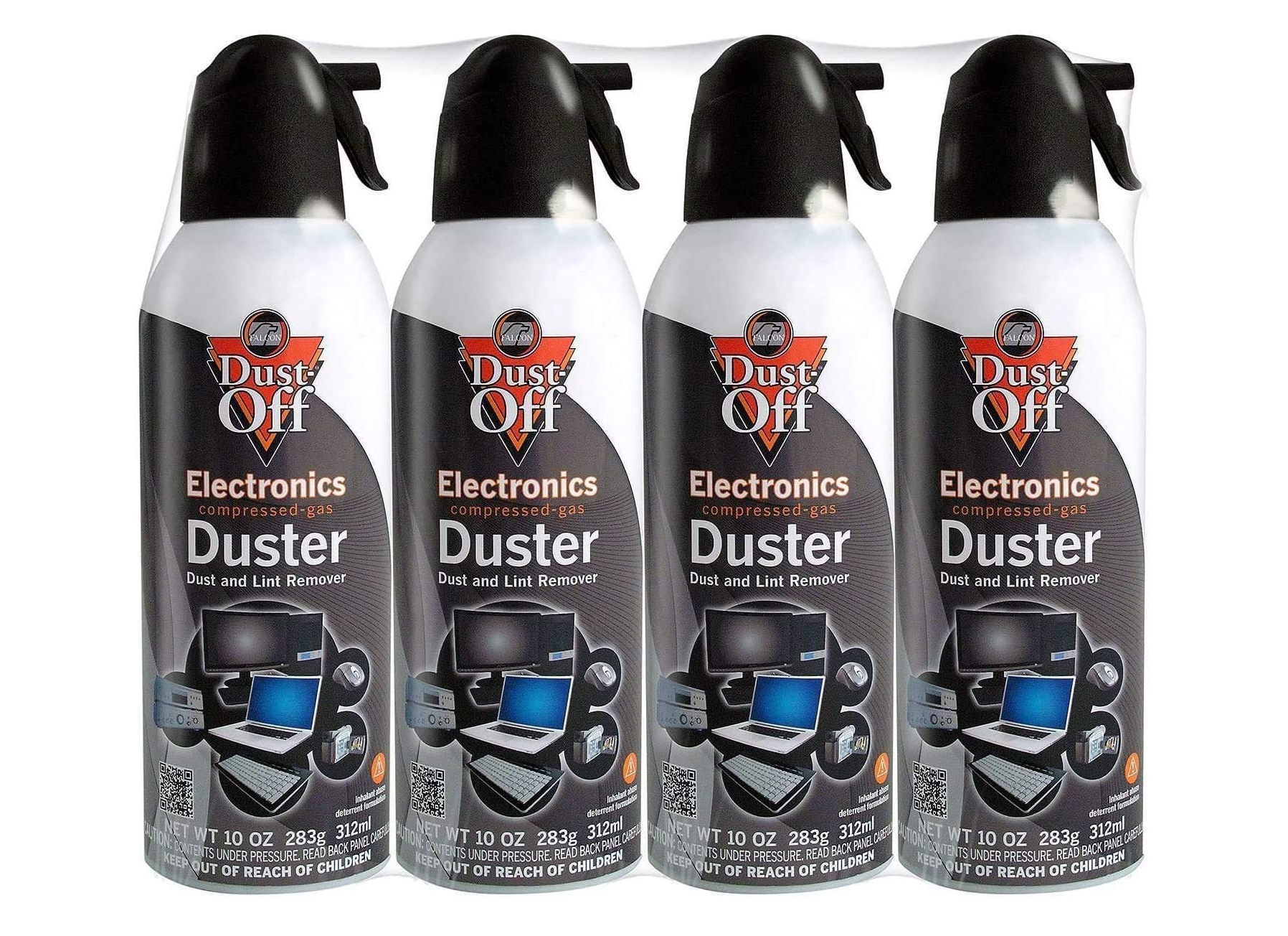 4 cans of canned air