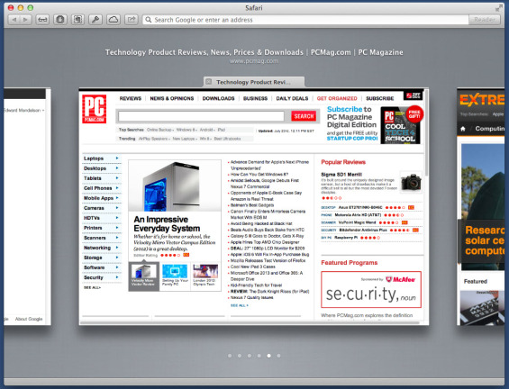 Mountain Lion's Browser: Safari 6