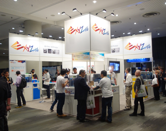 XYZprinting Booth