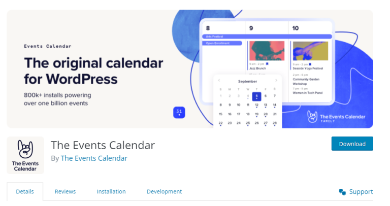 The Events Calendar Image