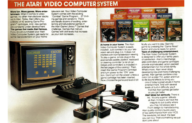 Atari 2600 Catalog