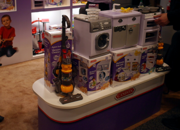 Yes, That's a Toy Dyson Vacuum Cleaner