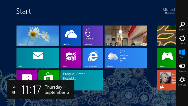 Windows 8's Mobile-like User Interface