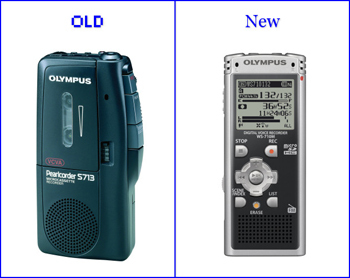 Now Obsolete: Tape-based Memo Recorders